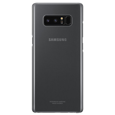 Твърди гърбове Твърди гърбове за Samsung Луксозен твърд гръб CLEAR COVER оригинален EF-QN950CBEGWW за Samsung Galaxy Note 8 N950F сив прозрачен